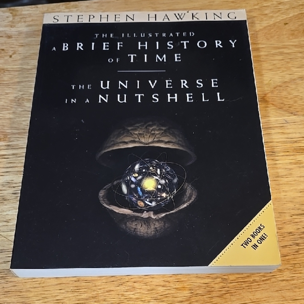 Stephen Hawking Book: A Brief History of Time & The Universe in a Nutshell